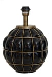 Hallbergs - Grace Kelly 38cm - Lampfot - Svart