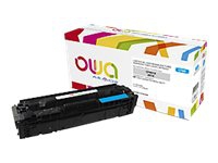 OWA - Cyan - kompatibel - återanvänd - tonerkassett (alternativ för: HP CF401X) - för HP Color LaserJet Pro M252dn, M252dw, M252n, MFP M277c6, MFP M277dw, MFP M277n
