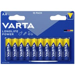Batteri AA (R6) Alkaliskt Varta LONGLIFE Power AA Bli