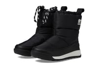 Sorel Whitney 2 Plus Puffy Waterproof Fashion Boot, Black/Sea Salt, 1 UK