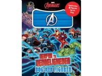 Marvel Avengers - Bok med figurer | Språk: Danska