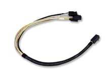 Broadcom L5-00219-00, Sff-8643, 4 X Sata 7-Pin, Svart, Lsi 9300-4I, 9300-8I, 9300-4I4e, 9361-4I, 9361-8I, 9341-4I, 9341-8I