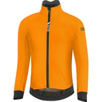 GORE WEAR Men's Thermo Cycling Jacket, C5, GORE-TEX INFINIUM, M, Bright Orange
