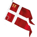 Langkilde & Søn Yachtflagg L&S sydd - 170 g/m2 flaggduk 105x200cm
