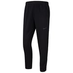 NIKE M Nk Run Stripe Woven Pant Sport Trousers - Black/(Reflective Silver), X-Large