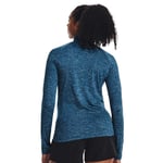 Under Armour Tech Twist Half Zip Sweatshirt Blue XS Woman