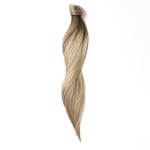 Rapunzel Hair Pieces Sleek Ponytail 40 cm Dark Ashy Blonde Balayage B2