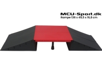 MCU-Sport Skate Ramp set 136 x 49,5 x 16,8 cm