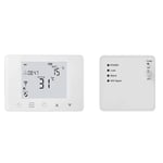 Smart termostat, WiFi-anslutning, röststyrning, GB Elektrisk Uppvärmning