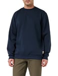 Carhartt Men's Loose Fit Midweight Crewneck Sweatshirt, New Navy, XL