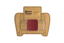 MastaPlasta UKMPPIRATERED Réparation de Tissu Autocollant, MastaHide Leather, L Cuir Rouge, RED PIRATE 5cmx5cm
