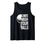 Love Golf Funny Friends Wash Balls outfit Tank Top