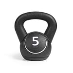 GDD Dumbbells Household Kettlebells, Plastic Impregnated, Anti-fall and Anti-cracking, Portable Flat-bottom Fitness, Home Fitness, for Weight Loss Yoga Training (Size : 5 kg)