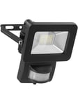LED outdoor floodlight 10 W with motion sensor