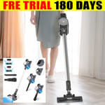 Powerful Cordless Upright Handheld Vacuum Cleaner LED Light Nozzle Rechargeable
