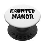 HAUNTED MANOR Rock Grunge Rusted Paranormal Haunted House PopSockets Swappable PopGrip