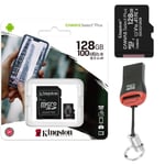 128GB Memory Card For Samsung Galaxy A22 Smartphone Kingston Micro SD Card