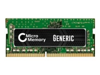 CoreParts - DDR4 - modul - 8 GB - SO DIMM 260-pin - 2666 MHz / PC4-21300 - 1.2 V - ej buffrad - icke ECC - för Elite Slice, Slice for Meeting Rooms G2, Slice G2 EliteDesk 705 G4 (SO-DIMM), 705 G5 (SO-DIMM), 800 G4 (SO-DIMM), 800 G5 (SO-DIMM) EliteOne 1000 G1, 1000 G2, 800 G4, 800 G5, 800 G6 ProDesk 400 G5 (SO-DIMM), 405 G4 (SO-DIMM), 600 G4 (SO-DIMM) ProOne 400 G4, 400 G6, 440 G5, 440 G6, 600 G5