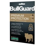 BullGuard AntiVirus Program - Premium Beskyttelse - 1År /5 Enheder