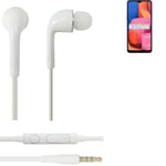 Earphones for Samsung Galaxy A20s in earsets stereo head set