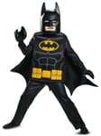 Batman Movie Deluxe Lego DC Superhero Fancy Dress Up Kids Child Boys Costume S