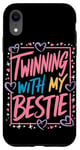 Coque pour iPhone XR Twinning Avec Ma Meilleure Amie - Twin Matching