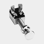 Dragströmbrytare, På-Av, 12 V, 20 A, silver