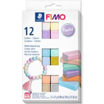 Soft Colour 12 stk. Pastellfarger FIMO