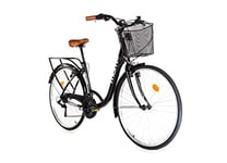 moma bikes, Vélo de Ville City Classic 28", Aluminium Shimano 18V