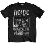 T-Shirt AC/DC Highway To Hell World Tour 1979-1980