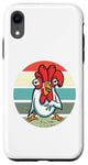iPhone XR crazy rooster, crazy chicken Farmer Lovers Animals Farmers Case