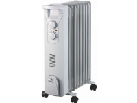 Dedra oil radiator 2000W + air supply 400W