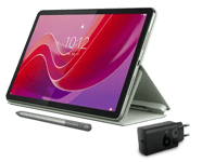 Lenovo Tab M11 4GB 128GB Wifi - Luna Grey + Pen, Charging Adaptor + Folio Green MediaTek Helio G88-processor 2,00 GHz , Android, 128 GB eMMC