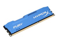 HyperX FURY - DDR3 - module - 8 Go - DIMM 240 broches - 1333 MHz / PC3-10600 - CL9 - 1.5 V - mémoire sans tampon - non ECC - bleu