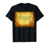 Psalm 121 I Lift My Eyes to the Mountains Quotes T-Shirt