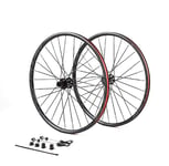 LOO LA 28 h 27.5" MTB Bike Wheel Set Aluminum alloy 4 Palin rim disc brake card type Hub quick release Compatible with 8-9-10-11 speed