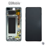 Display Screen LCD Touch Frame Prism Green Samsung Galaxy S10 +G975 Original