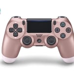 Riff DualShock 4 v2 trådlös spelkontroll för PlayStation PS4 - PS TV - PS Now Gold-Rose