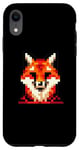 iPhone XR Pixel Art 8-Bit Fox Case