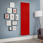 Radiateur design vertical – Rouge – 178 cm – Choix de largeurs - Delta