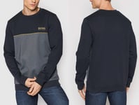 HUGO BOSS Pullover Retro Sweater Sweatshirt Jumper Loungewear 2XL