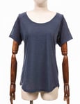 Patagonia Women&apos;s Capilene Cool Trail Tee - Classic Navy Colour: CLASSIC NAVY, Size: X Small