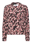 Mschbellamaya Rhian Shirt Aop Black MSCH Copenhagen