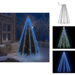 Ljusslingor - Living Ljusnät för julgran 250 LED blå 250 cm