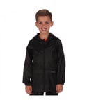 Regatta Boys Girls Kids Stormbreak Waterproof Jacket - Black - Size 5-6Y
