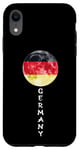 Coque pour iPhone XR Drapeau de l'Allemagne Lune Allemagne Cadeaux Amour Allemagne Souvenir allemand