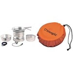 Trangia 25 Cookset With Gas Burner & Series Stove Bags, Size 25 - Orange