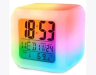 Digital väckarklocka för barn med LED-belysning