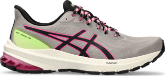 Asics Women's GT-1000 12 TR 40.5, Nature Bathing/Lime Green 40.5 female