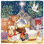 Nativity Visit Animal Friends Christmas Countdown 24 Door Mini Advent Calendar